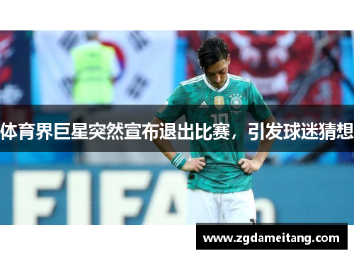 体育界巨星突然宣布退出比赛，引发球迷猜想